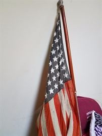 Vintage 48 star flag