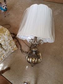 Brass Hanging Lamp