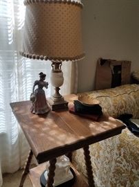 Oak Parlour Table
Arm of loveseat, one of two