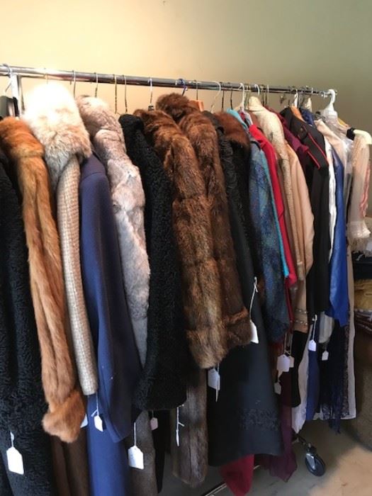 Fur coat ;anyone, winter is coming.