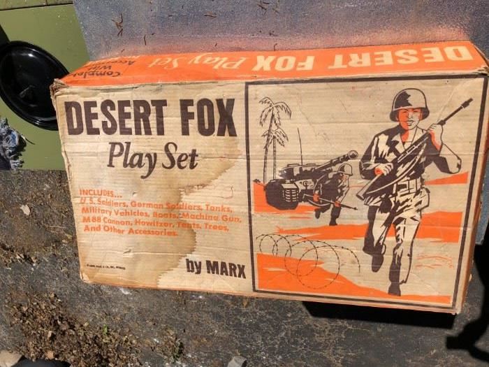 Desert Fox play set.  Complete as far as we can tell.