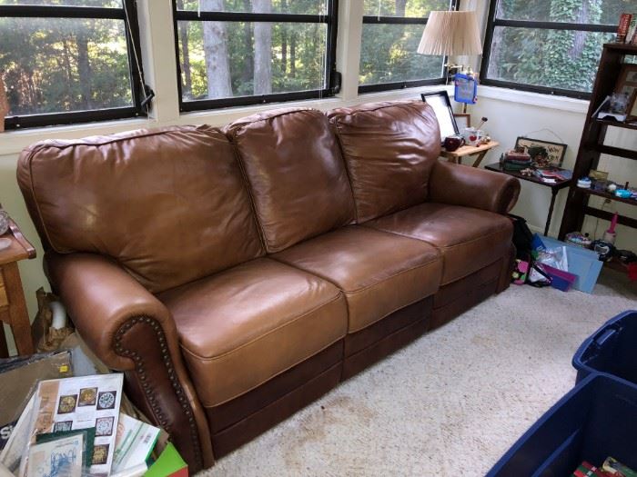 Some great everyday items as well!  comfy leather couch!