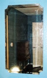 Venetian cut glass beveled mirrors