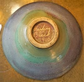 Harding black pottery