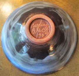 Harding black pottery