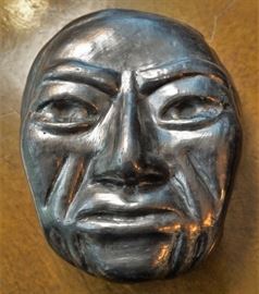 Unsigned pottery mask