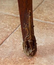 Antique barrel roll desk