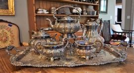 English tea and coffee service