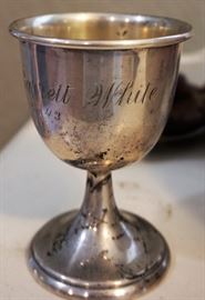 Sterling San Antonio mayor Jack White goblet