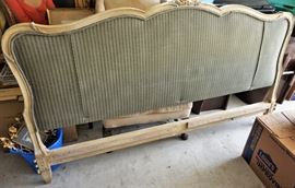 Upholstered king size headboard