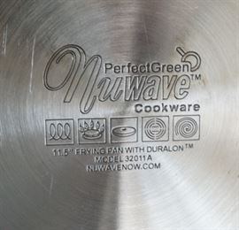 Nuwave cookware and cooktop