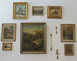 Signed Oil Paintings & Prints