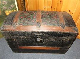 Antique Steamer Trunk