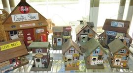 Wooden Decorative Bird Houses