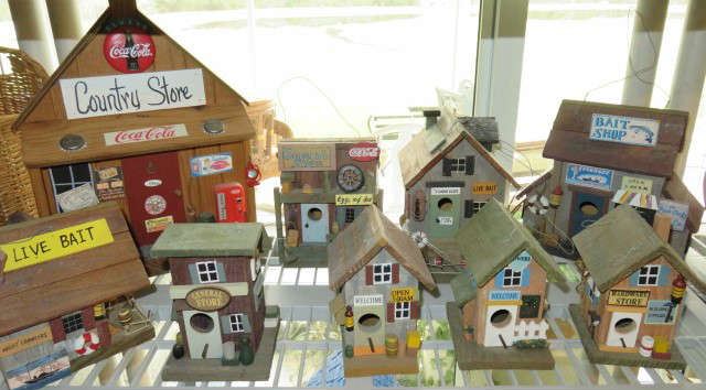 Wooden Decorative Bird Houses