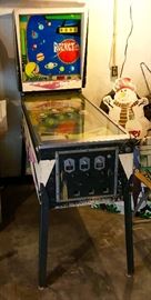 Vintage Rocket Penball machine-needs service sold as is
