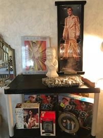 ELVIS: Ceramic Tile wall mural, Bust, shirts never opened, puzzles.......