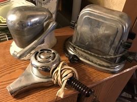 Antique Juicer-Toaster-hair dryer