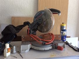 10” Ridgid mitre saw $75.00