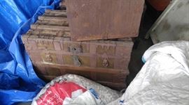 Antique trunks