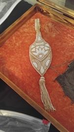 Hand made & beaded Victorian purse