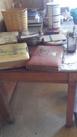 Victorian & pre Victorian photo albums one velvet & the other with a celluloid cover