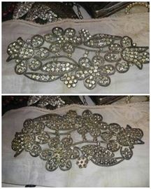 Sterling silver Victorian with hand set stones