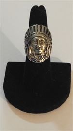 Stainless Steel Indian head ring