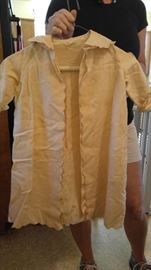 Early child's hand made long jacket