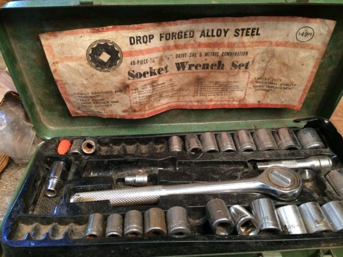 Drop Forged Socket Wrench Set
