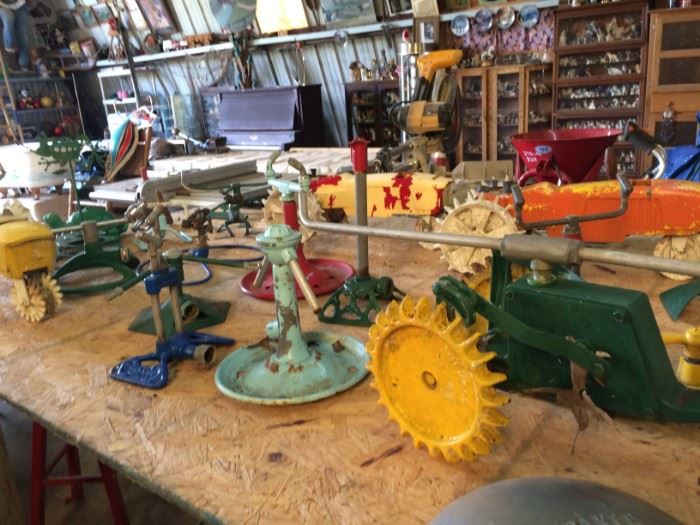 Assortment of Vintage Tractor and Other Sprinklers