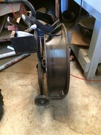 Large Roll of Industrial Strapping Tape and Cutters