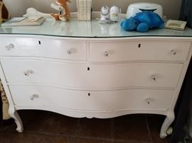 Antique Painted Dresser
