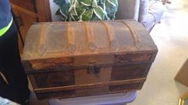 Vintage children's trunk