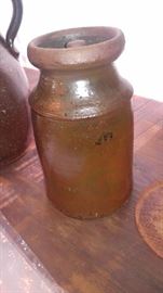 Great early piece of southern pottery from aunt Margaret Holloway very primitive