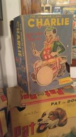 battery operated vintage toys in box