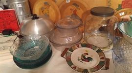 Vintage bun warmers, old jars & more