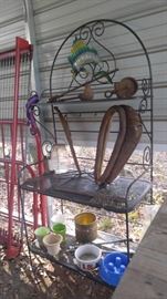 Bakers rack mule collar & more