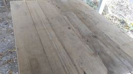 Surpise old farm kitchen table