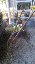 Hand plow