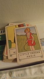 Little orphane Annie deck of cards
