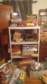 Texaco fire truck vintage metal cars hubley cars & more