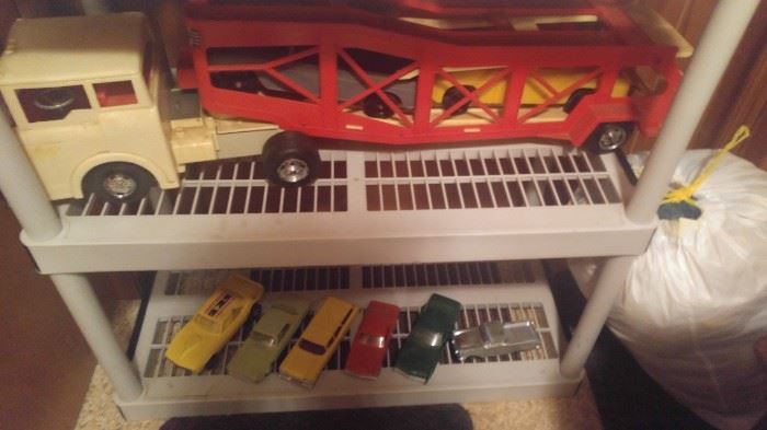 Vintage Tonka trucks buddy L toys Hubley