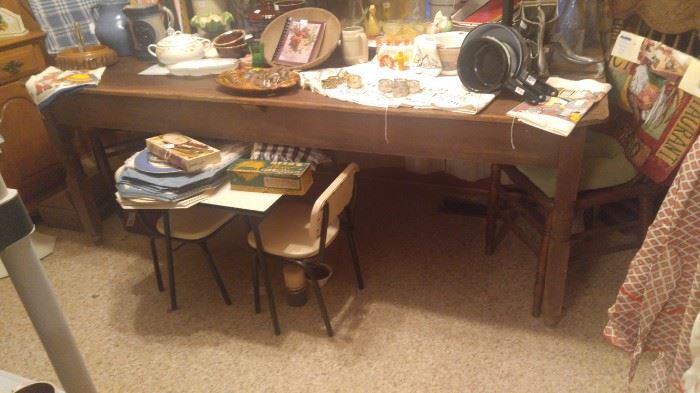 AMAZING authentic farm table