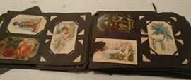 great book of vintage post cards