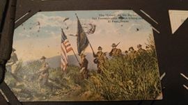 Vintage post cards & books