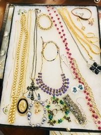 Estate Costume Jewelry Lot