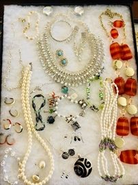 Estate Costume Jewelry Lot