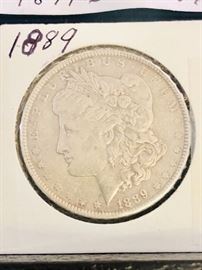 1889 Silver Dollar