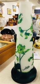 Cameo art Glass Vase